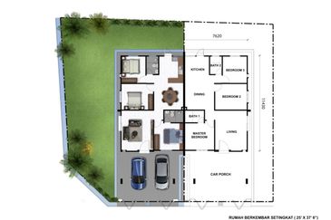 New Project Single Storey Semi D Taman Cermai Alor Setar For Sale