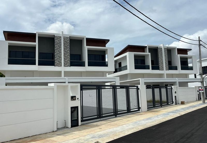 New House Big Land 2 Storey Semi D Taman Tiong Alor Setar For Sale 