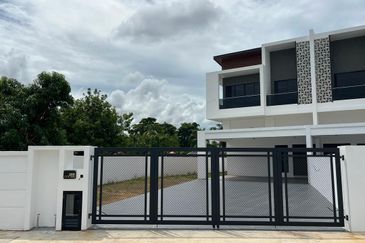 New House Big Land 2 Storey Semi D Taman Tiong Alor Setar For Sale 