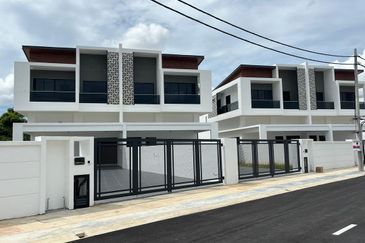 New House Big Land 2 Storey Semi D Taman Tiong Alor Setar For Sale 