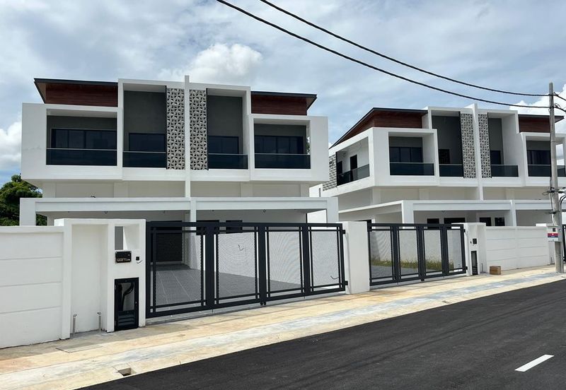 New House Big Land 2 Storey Semi D Taman Tiong Alor Setar For Sale 