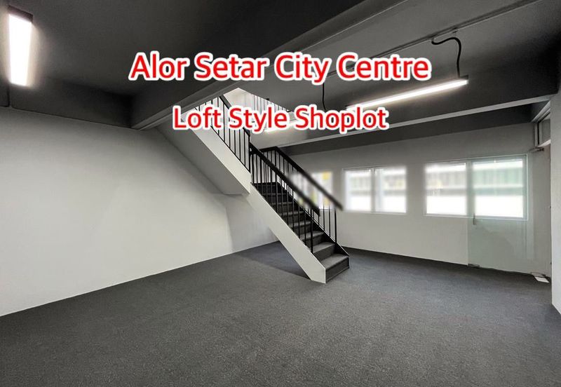 Renovated 1st & 2nd Floor Shoplot Near City Plaza Alor Setar City Centre For Rent