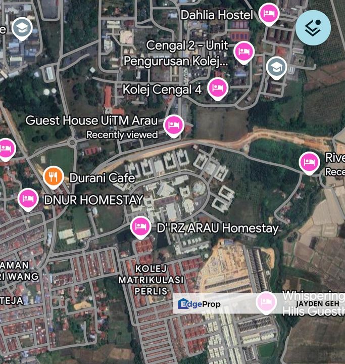 RM17/sqft Zoning Residential Agriculture Land Near UiTM Arau Perlis For Sale, Perlis, Arau