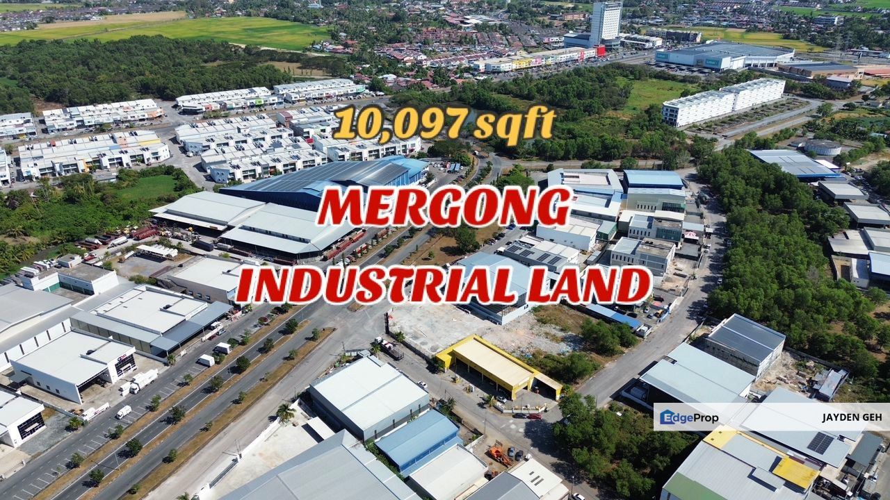 Freehold 0.23 Acres Semi D Industrial Land Mergong Alor Setar For Sale, Kedah, Alor Setar