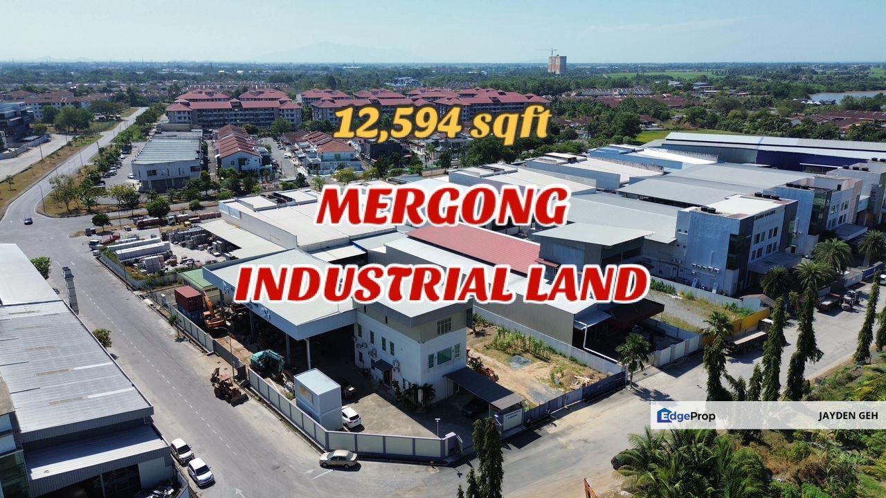 Freehold 0.28 Acres Semi D Industrial Land Mergong Alor Setar For Sale, Kedah, Alor Setar