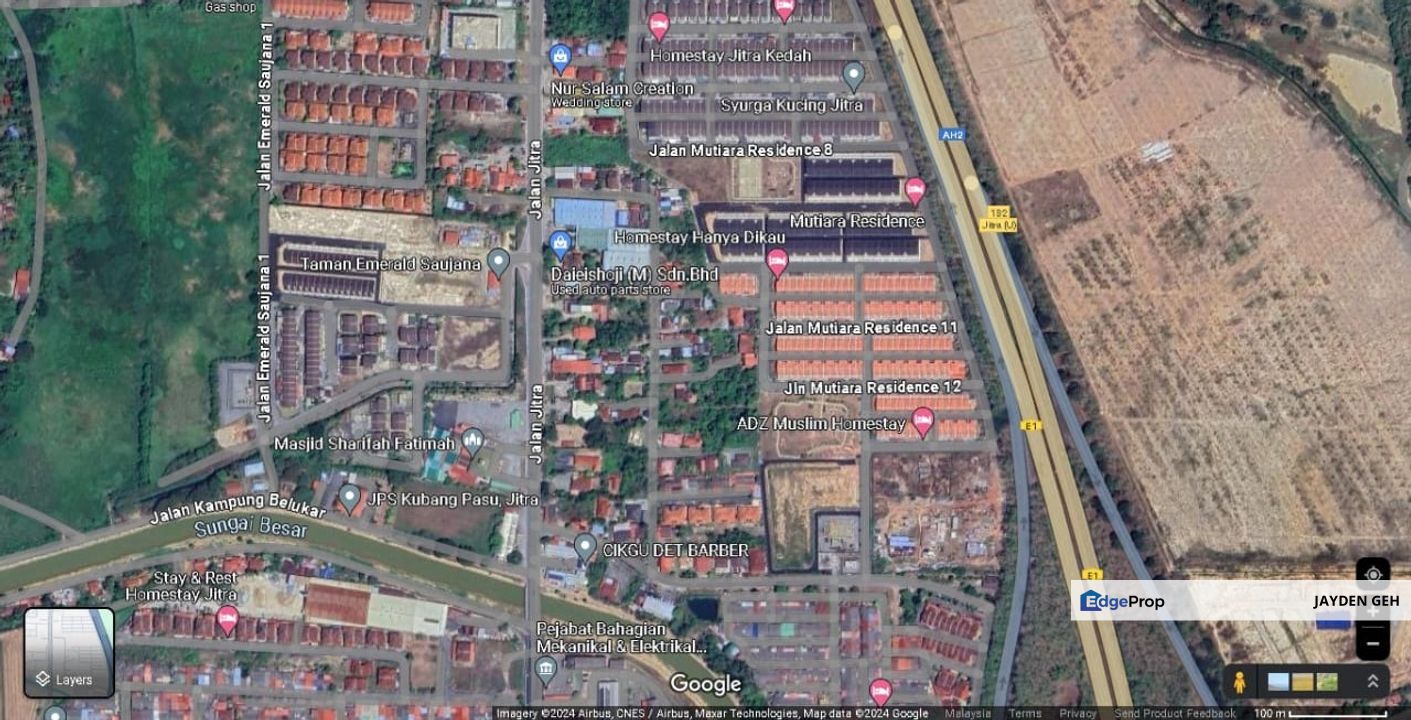 Facing Main Road Commercial Vacant Land Near Jitra Mall Kedah For Rent, Kedah, Jitra