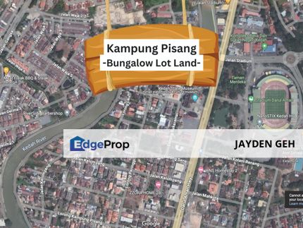 Bungalow Lot Land Kampung Pisang Near Aman Central Alor Setar For Sale, Kedah, Alor Setar