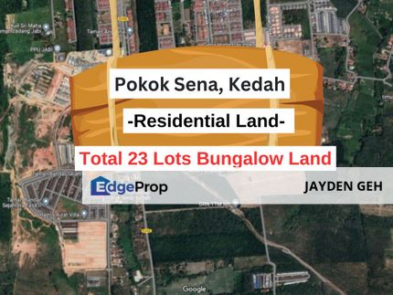 Big Residential Land Bungalow Lot Land Pokok Sena Kedah For Sale, Kedah, Pokok Sena