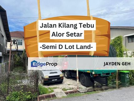 Semi D Lot Land Residential Land Jalan Kilang Tebu Alor Setar For Sale , Kedah, Alor Setar