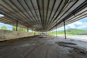 Warehouse Gudang with Office & Land Jitra Kedah For Rent Untuk Disewa