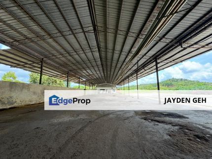 Warehouse Gudang with Office & Land Jitra Kedah For Rent Untuk Disewa, Kedah, Jitra