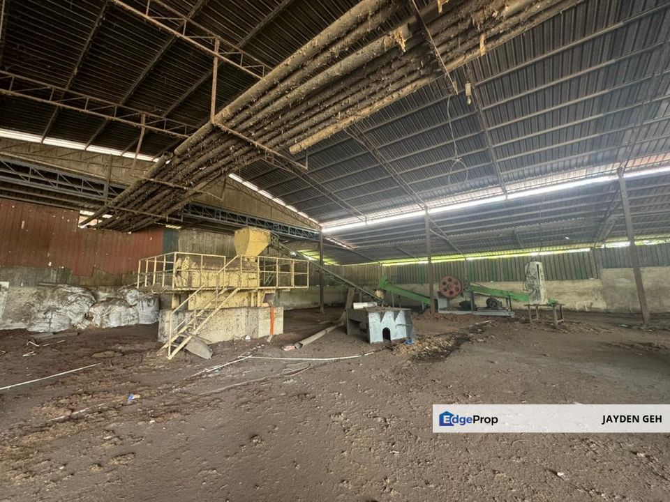 Warehouse Gudang with Office & Land Jitra Kedah For Rent Untuk Disewa, Kedah, Jitra