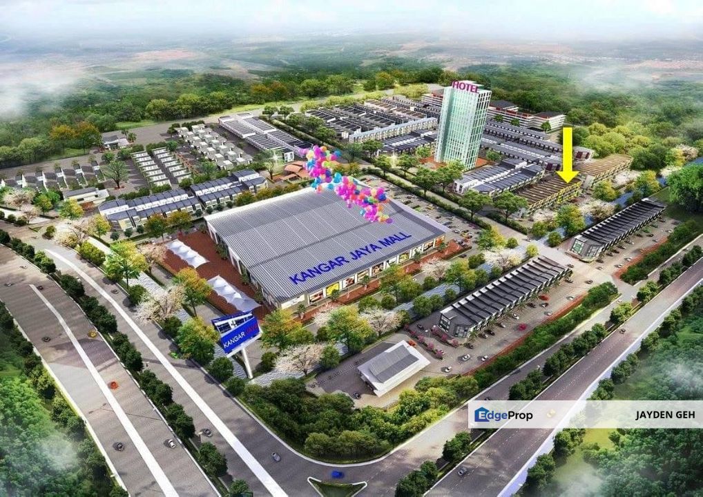 2 Combining 2 Storey Shoplot Kangar Jaya Perlis For Rent Kedai Untuk Disewa, Perlis, Kangar