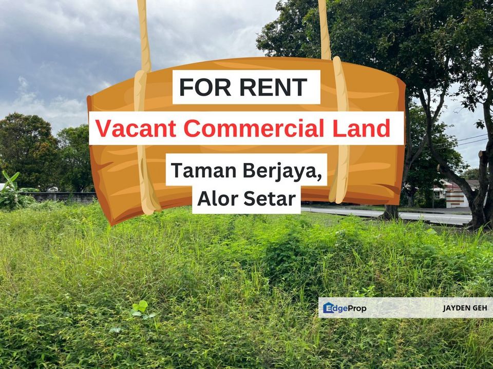 Facing Road Vacant Commercial Land Taman Berjaya Alor Setar For Rent, Kedah, Alor Setar