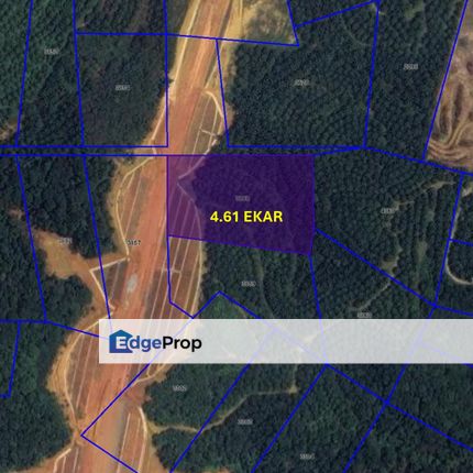 Tanah 3.61 ekar tepi Central Spine Road (CSR) Raub, Pahang, 