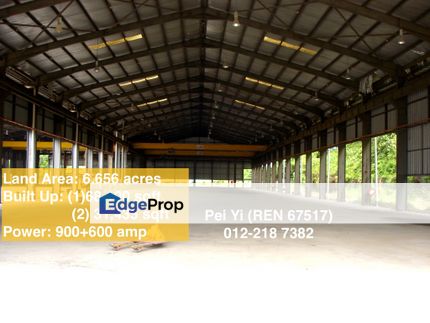 6 acres industrial factory/warehouse for SALE | Semenyih, Selangor, Semenyih