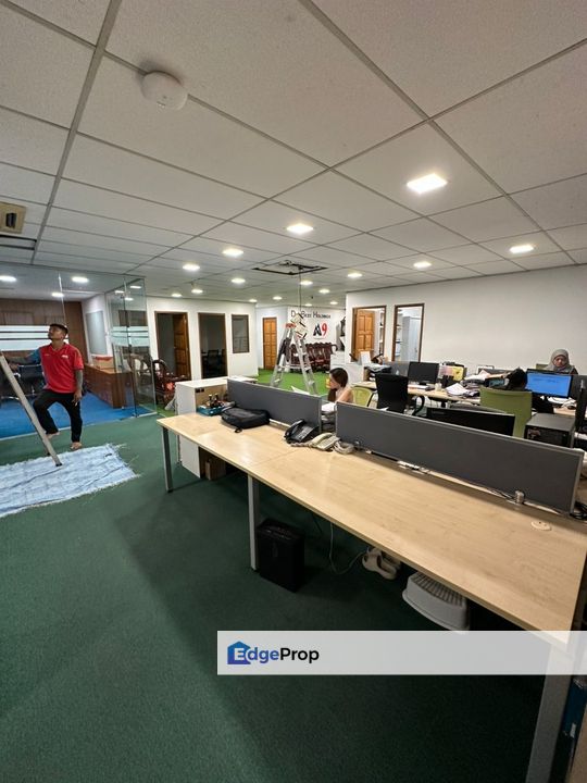 2 story 12000sqft Warehouse Office with Solar in Segambut Industrial Park, KL, Kuala Lumpur, Segambut