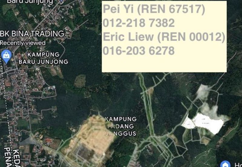 22 acres freehold land for SALE in Kulim Kedah | combination of three lands | agriculture land | industrial land for sale