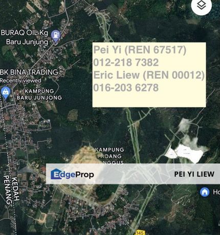 22 acres freehold land for SALE in Kulim Kedah | combination of three lands | agriculture land | industrial land for sale, Kedah, Kulim