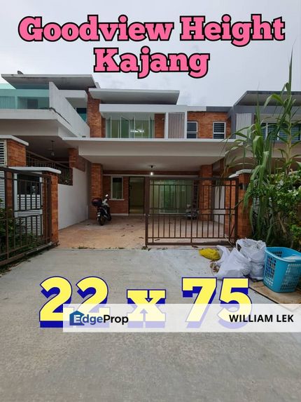 Cassia West Goodview heights Kajang 22x70 2 storey, Selangor, Kajang