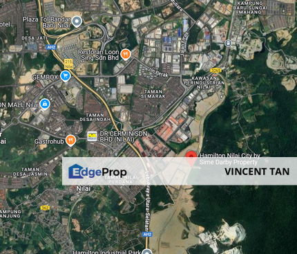 Vacant Industrial Land in Nilai,Hamilton Industrial Park (Developed by Sime Darby), Negeri Sembilan, Nilai