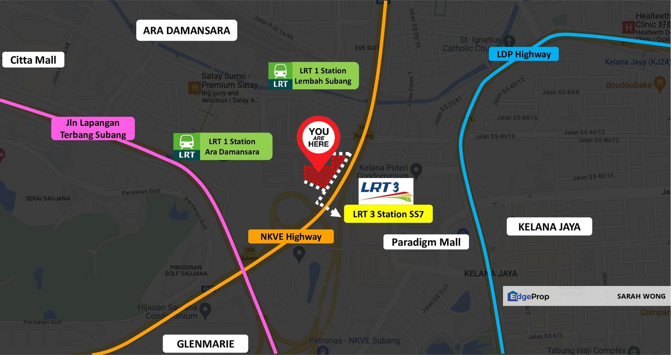[200M LINK BRIDGE TO LRT] Apartment @ Ara Damansara, Selangor, Petaling Jaya