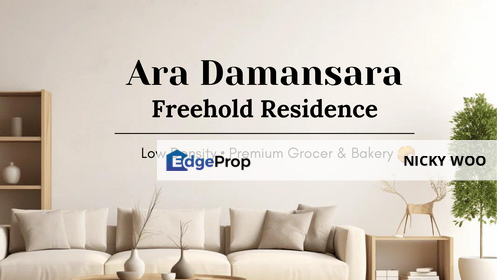 [New Launch] FREEHOLD Residence @ Ara Damansara | Low Density, Selangor, Ara Damansara