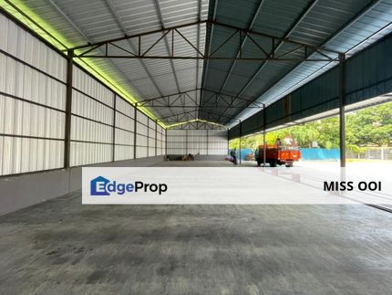 Facing Road Warehouse at Jalan Kelubi Jitra For Rent, Kedah, Jitra