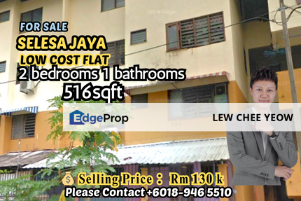 Low Cost Flat Selesa Jaya @Jalan Silat Gayong, Bandar Selesa Jaya, Johor, Skudai