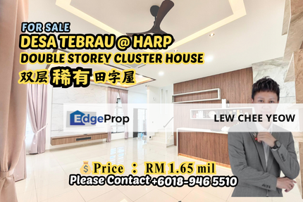 【Plenitube Harp】Renovated House Double Storey Cluster , Johor, Johor Bahru