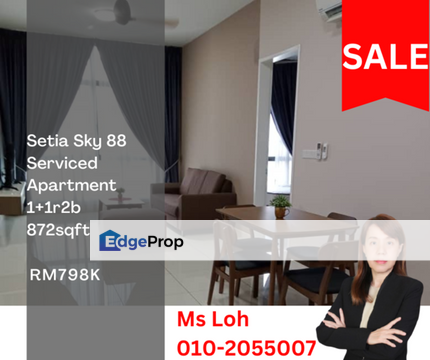 Setia Sky 88 Serviced Apartment for Sale, Johor, Johor Bahru