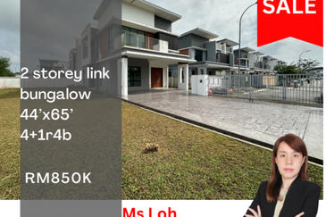 Taman Denai Alam, Pasir Gudang New 2 Storey Link Bungalow for Sale