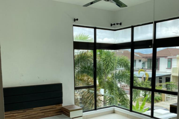 Taman Adda Heights Maple Red 2 Storey Cluster House for Sale