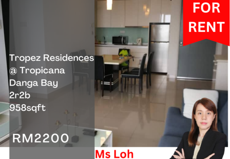 Tropez Residences @ Tropicana Danga Bay for Rent