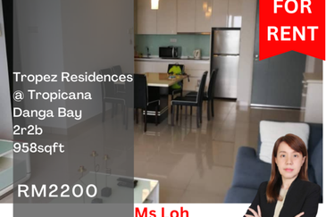 Tropez Residences @ Tropicana Danga Bay for Rent