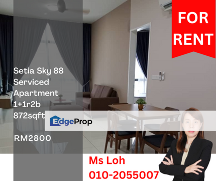 Setia Sky 88 Serviced Apartment for Rent, Johor, Johor Bahru