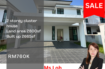 Jalan Markisa Eco Tropics Brand New 2 Storey Cluster House for Sale