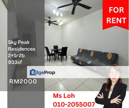 Sky Peak Residences Apartment for Rent, Johor, Setia Tropika