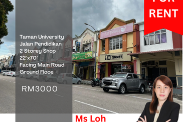 Taman Universiti Jalan Pendidikan Main Road Shop for Rent