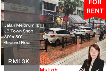 Jalan Meldrum @ JB Town Shop for Rent