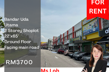 Bandar Uda Utama Skudai Main Road Shop for Rent