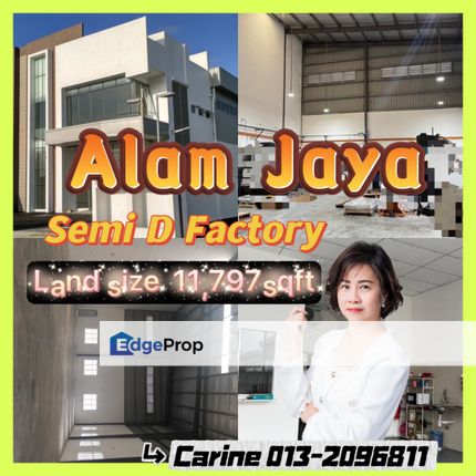 Alam Jaya Industrial Park Semi D Factory , Johor, Gelang Patah