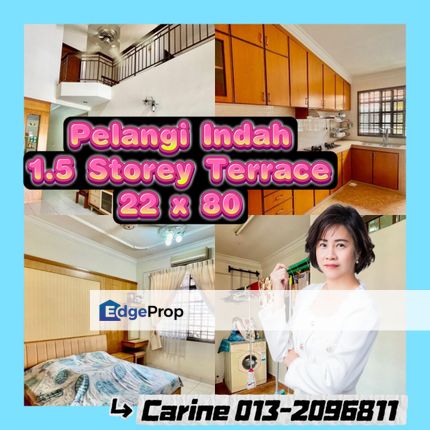 Pelangi Indah 1.5 Storey Terrace , Johor, Ulu Tiram