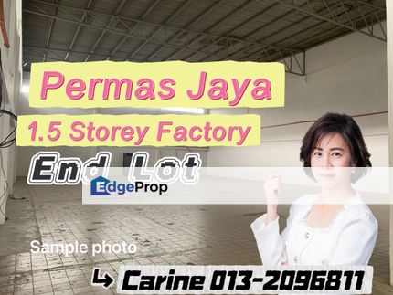 Permas Jaya Terrace factory End Lot, Johor, Masai