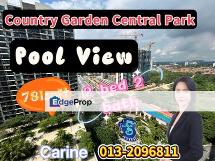 Country Garden Central Park 2 bedroom For Sale, Johor, Johor Bahru