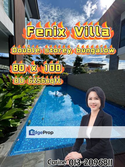 FENIX VILLA DOUBLE STOREY BUNGALOW, Johor, Setia Tropika