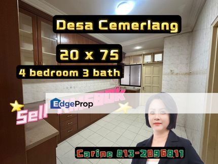 Desa Cemerlang Double Storey Terrace, Johor, Ulu Tiram