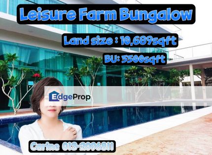 Leisure Farm Double Storey Bungalow, Johor, Gelang Patah