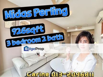 Midas Perling 3 bedrrom FULLY Renovated Apartment, Johor, Johor Bahru