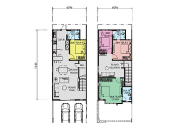 Prima Residensi Port Dickson - Teres 2 - 4bilik 3tandas